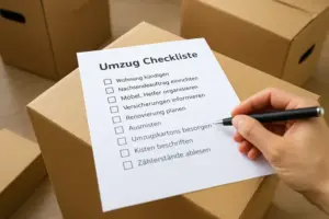 Umzug Checkliste